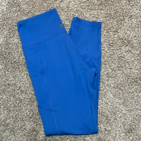 Figs Underscrub leggings Capri Blue Size M - Picture 5 of 10